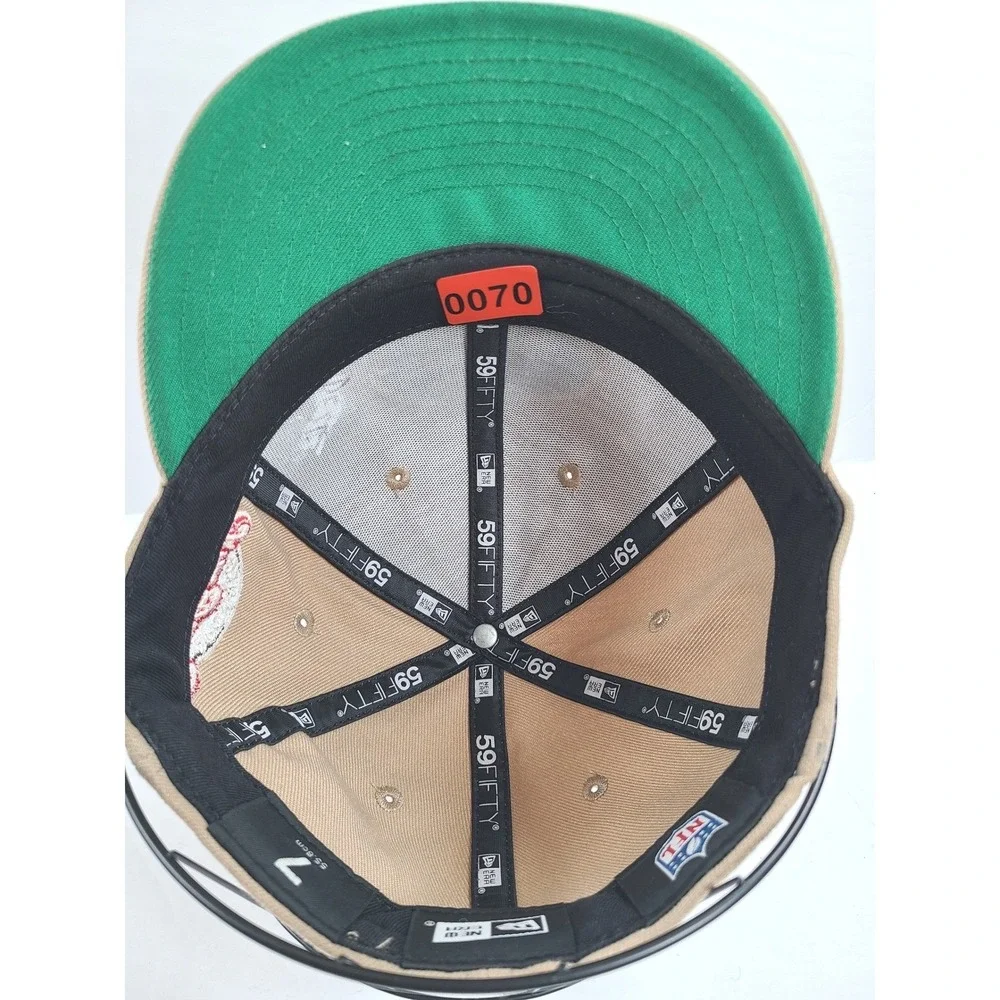 New Era 59FIFTY San‎ Francisco 49ers 1988 Pro Bowl Hat Tan Mens 7 Football NFL